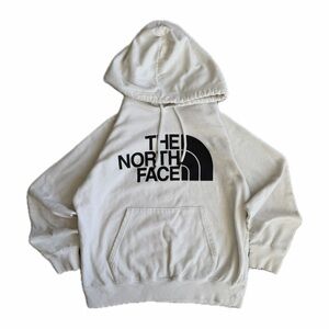 The North Face White Hoodie — Size Medium